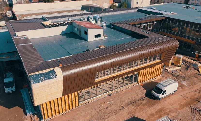 République Gambetta Roanne chantier